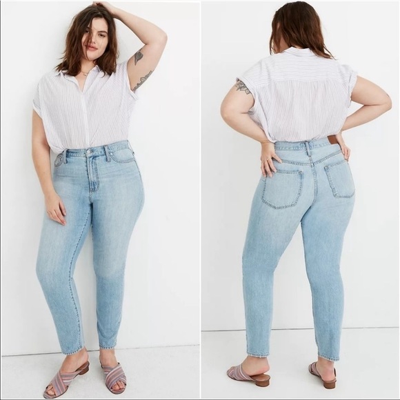 Madewell Denim - Madewell The Perfect Vintage Jean in Ellicott Wash Plus Size 37 / US 24